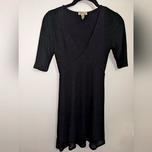 Silence And Noise - Black - Summer Weight Knit Dress - Sz XS - Urban Outfit